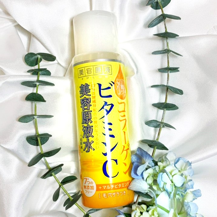 Nước cân bằng dưỡng ẩm Vitamin C Cosmetex Roland Loshi Biyougeneki Moisture VC Lotion 185ml